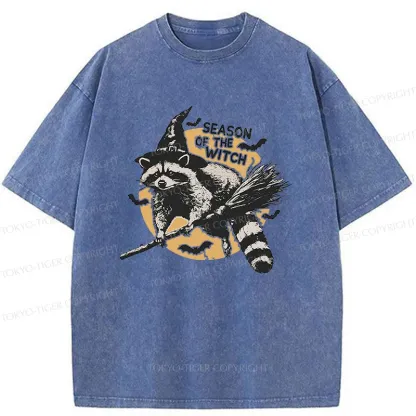 Tokyo-Tiger Magic Raccoon Washed T-Shirt