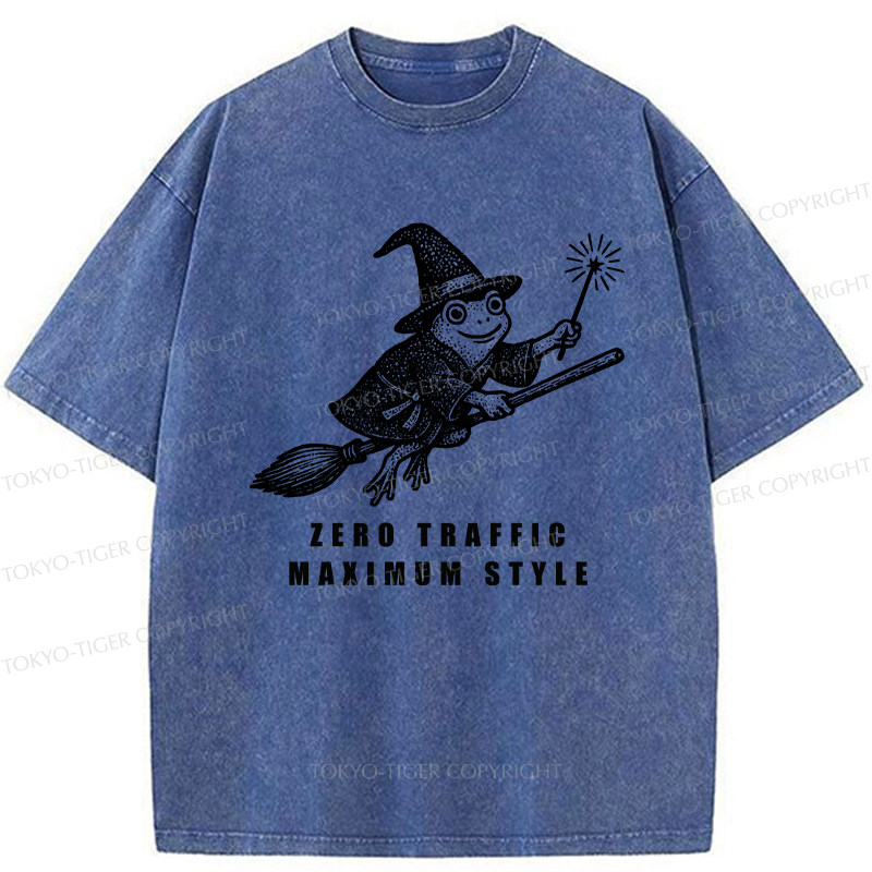 Tokyo-Tiger The Magical Frog Washed T-Shirt