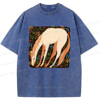 Tokyo-Tiger The Magical Horse Washed T-Shirt