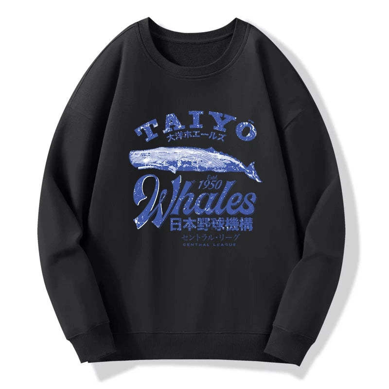 Tokyo-Tiger Japan Taiyo Whales Sweatshirt