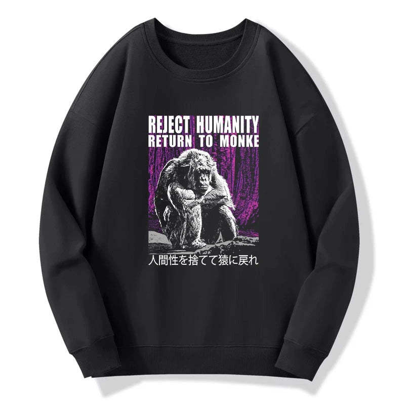 Tokyo-Tiger Reject Humanity Return To Monkey Sweatshirt Sale