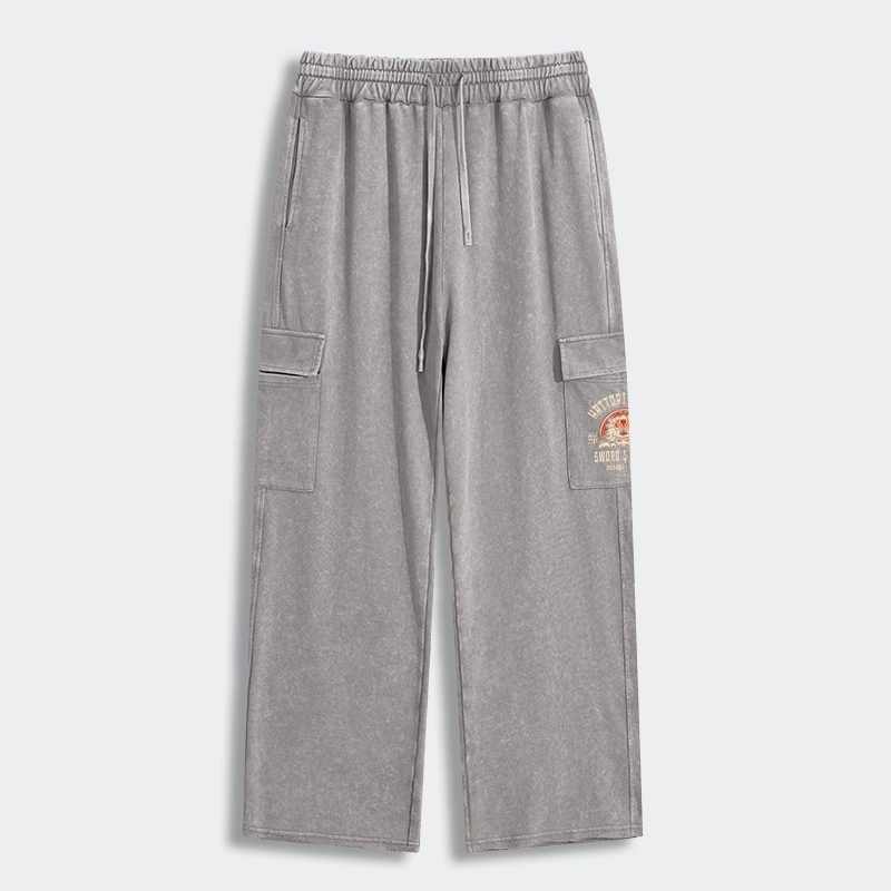 Tokyo-Tiger Hattori Hanzo Sword Washed Utility Sweatpants