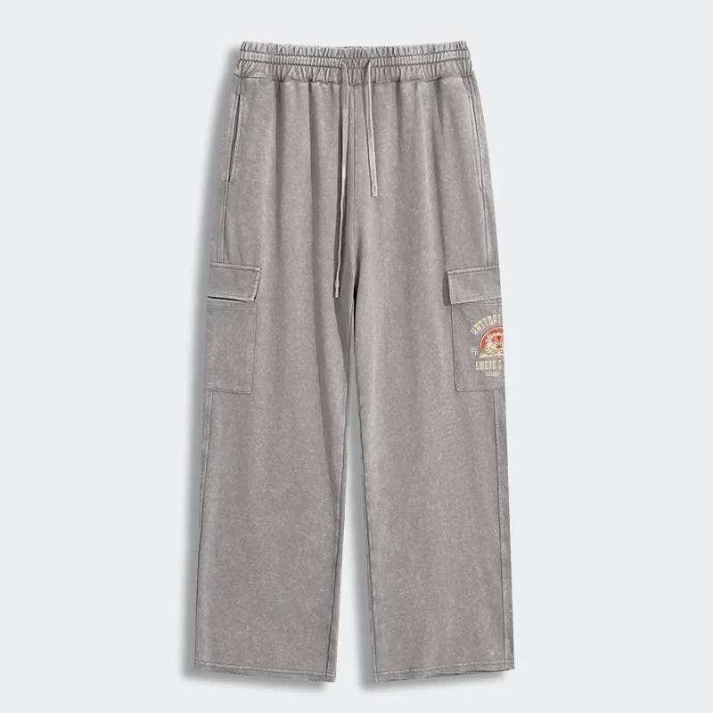Tokyo-Tiger Hattori Hanzo Sword Washed Utility Sweatpants
