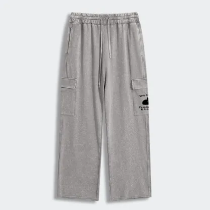 Tokyo-Tiger Indoor Kitten Washed Utility Sweatpants