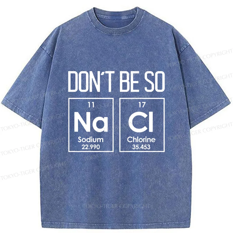 Tokyo-Tiger Salty Funny Washed T-Shirt