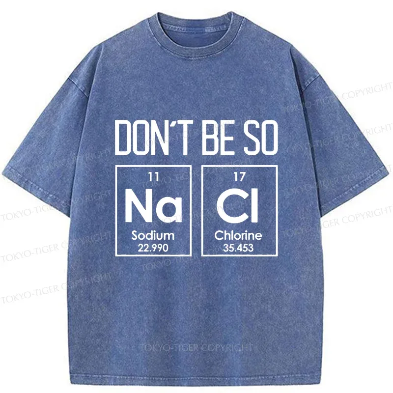 Tokyo-Tiger Salty Funny Washed T-Shirt