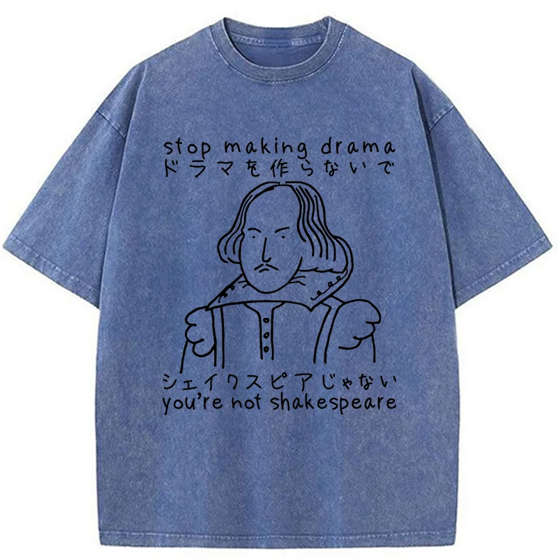 Tokyo-Tiger Stop Making Drama Washed T-Shirt