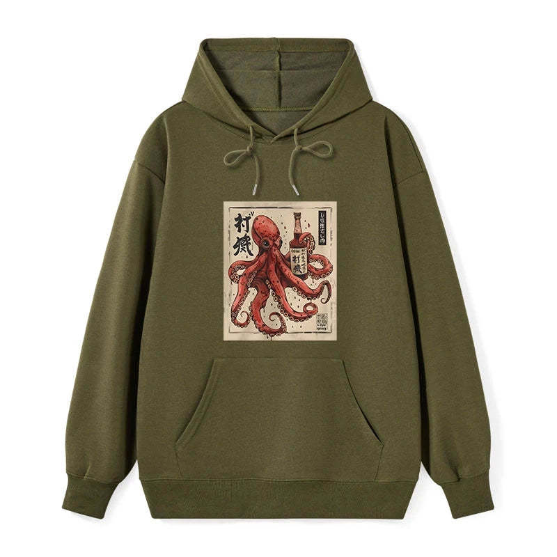 Tokyo-Tiger Osaka Saké Octopus Classic Hoodie Sale