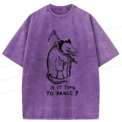 Tokyo-Tiger Possum Death Washed T-Shirt