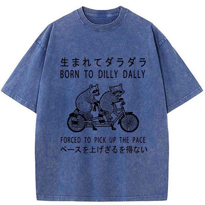 Tokyo-Tiger Born To Be Aimless Washed T-Shirt