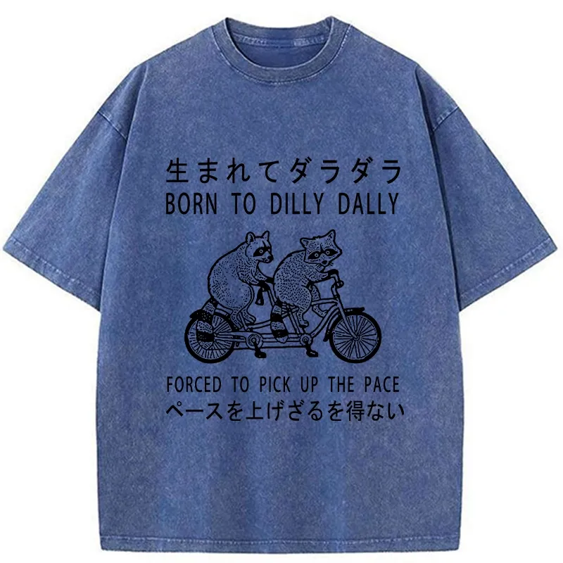 Tokyo-Tiger Born To Be Aimless Washed T-Shirt
