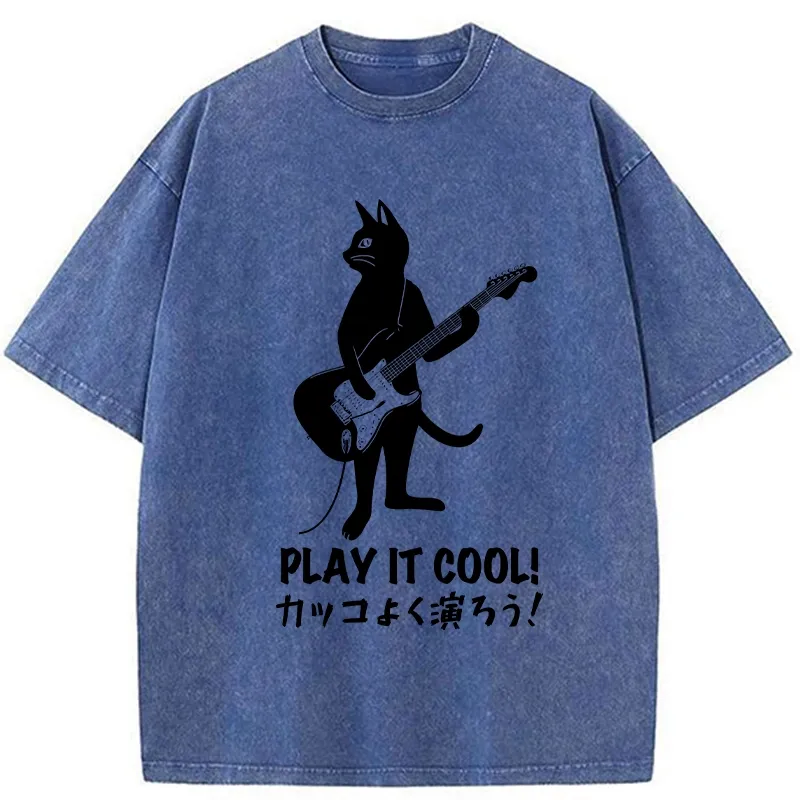 Tokyo-Tiger Play It Cool Washed T-Shirt