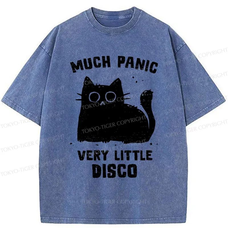 Tokyo-Tiger More Disco Funny Washed T-Shirt