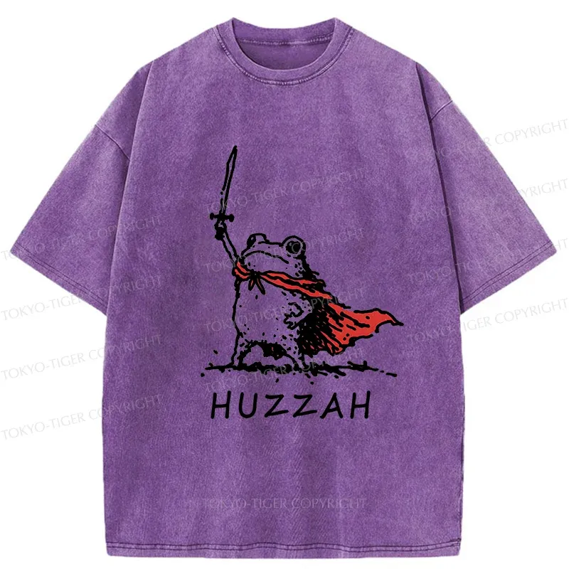 Tokyo-Tiger Huzzah Frog Washed T-Shirt