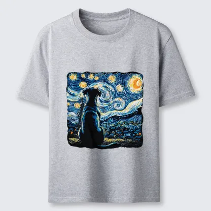 Tokyo-Tiger Starry Night Dog Classic T-Shirt