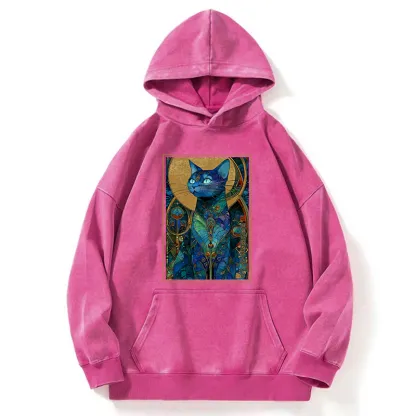 Tokyo-Tiger The Cat’s Plan To Rule Them All Washed Hoodie