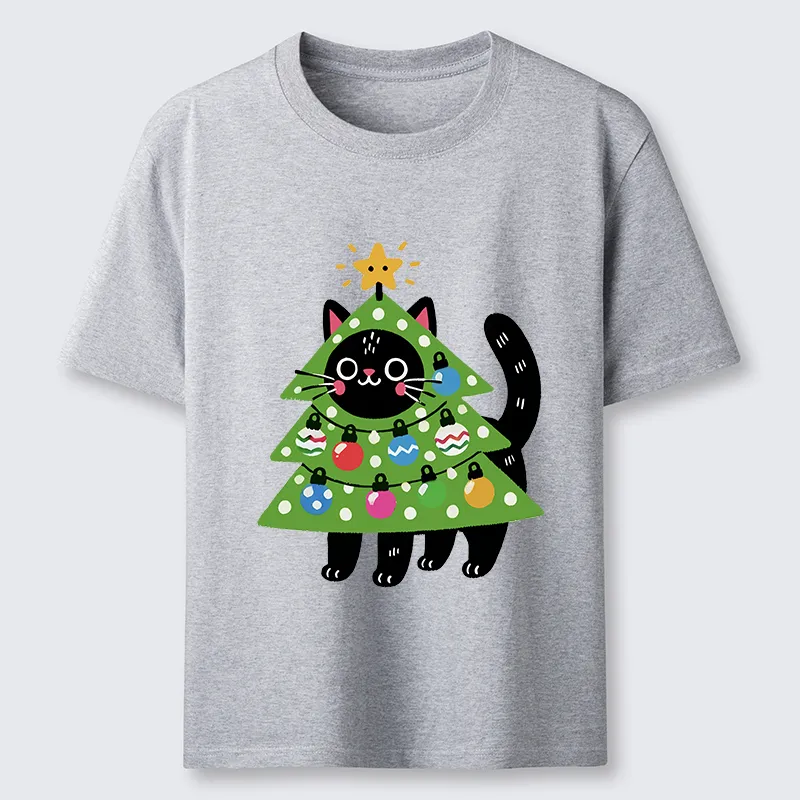 Tokyo-Tiger Christmas Tree Cat Classic T-Shirt