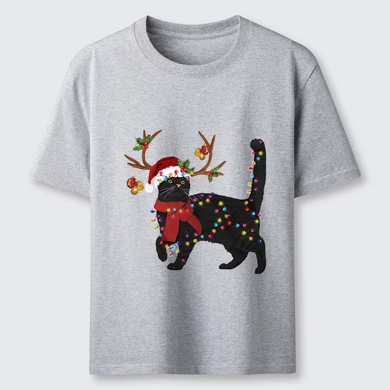 Tokyo-Tiger Christmas Black Cat Classic T-Shirt
