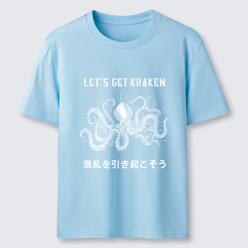 Tokyo-Tiger Funny Octopus：Let’s Get Kraken Classic T-Shirt