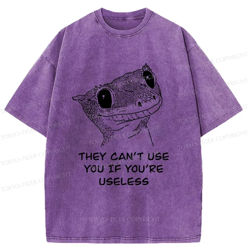 Tokyo-Tiger Smart Gecko Washed T-Shirt