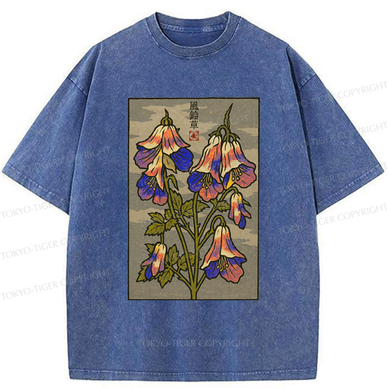 Tokyo-Tiger Lily of the Valley Washed T-Shirt