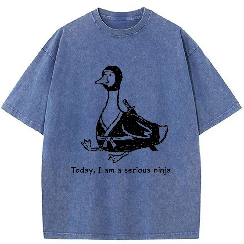 Tokyo-Tiger Ninja Goose Washed T-Shirt