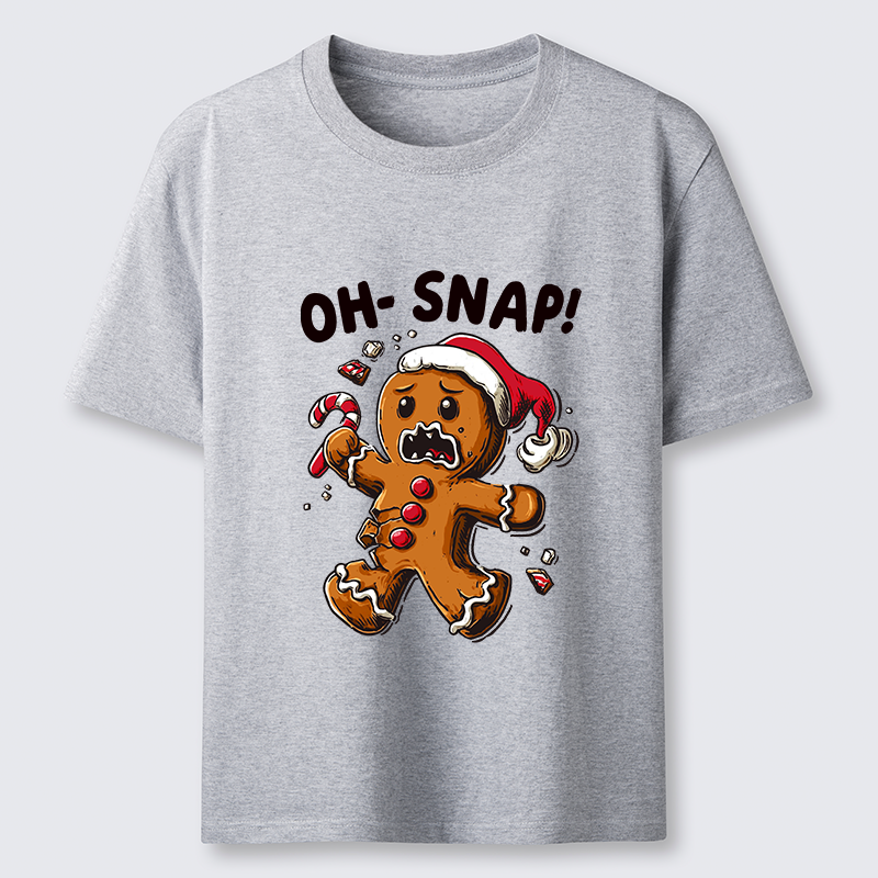 Tokyo-Tiger Oh Snap The Gingerbread Man's Christmas Chaos Classic T-Shirt