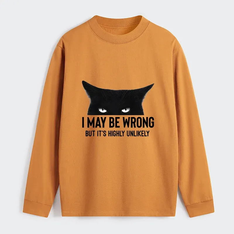 Tokyo-Tiger Cat Can Do No Wrong Classic Long Sleeve T-Shirt