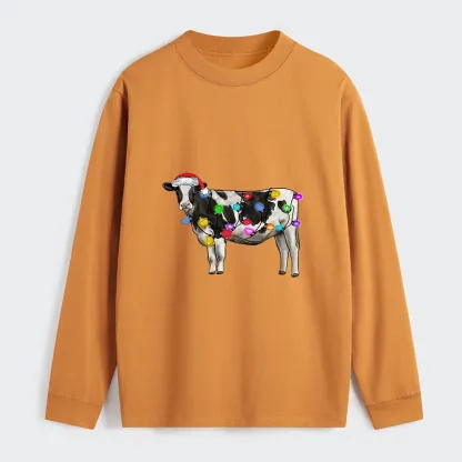 Tokyo-Tiger Christmas Cow Classic Long Sleeve T-Shirt