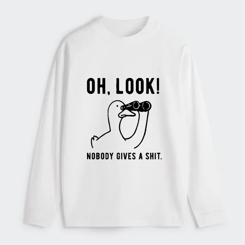 Tokyo-Tiger No One Cares About The Duck Classic Long Sleeve T-Shirt