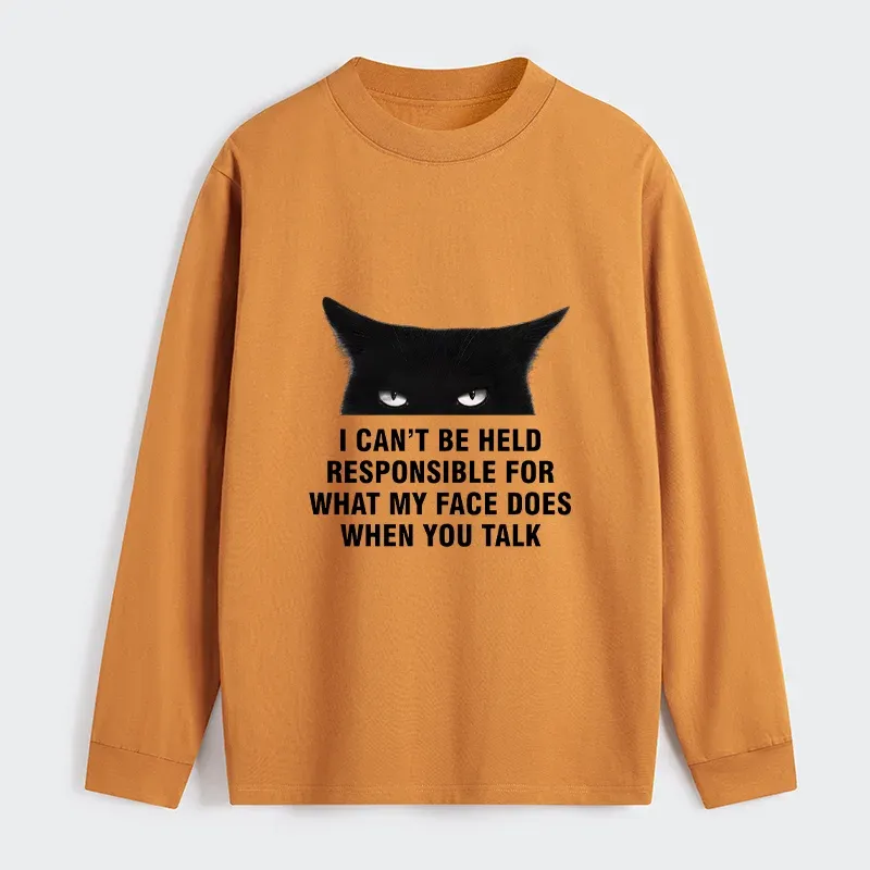 Tokyo-Tiger Cat Expression Management Classic Long Sleeve T-Shirt