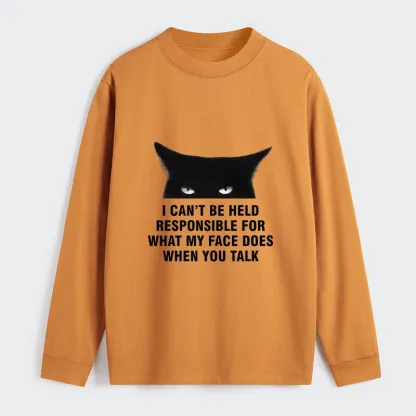 Tokyo-Tiger Cat Expression Management Classic Long Sleeve T-Shirt