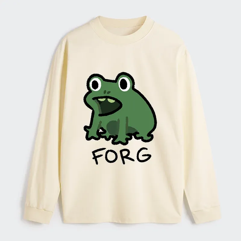 Tokyo-Tiger Funny Forg Japan Classic Long Sleeve T-Shirt