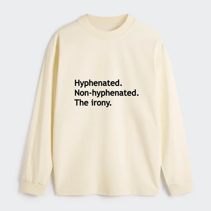 Tokyo-Tiger Hyphenated Funny Classic Long Sleeve T-Shirt