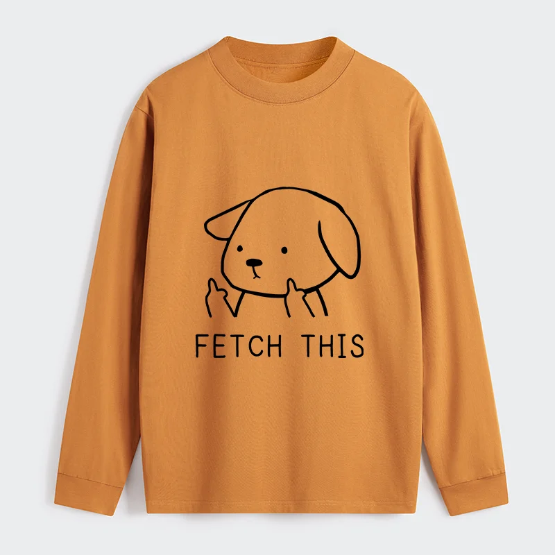 Tokyo-Tiger Fetch This Dog Classic Long Sleeve T-Shirt