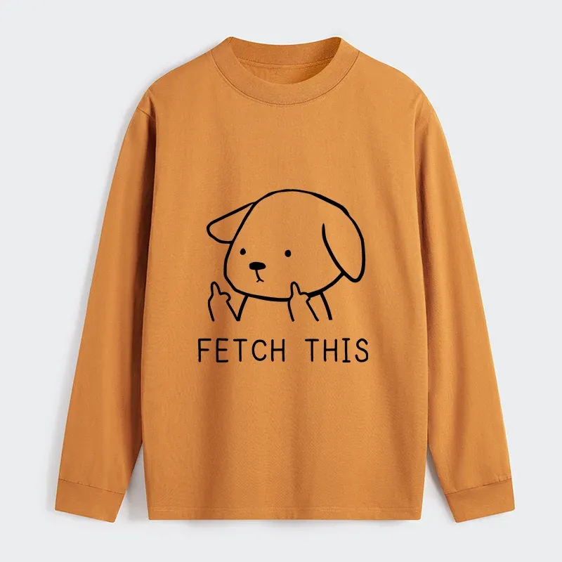 Tokyo-Tiger Fetch This Dog Classic Long Sleeve T-Shirt