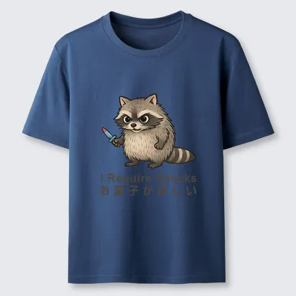 Tokyo-Tiger Raccoons Need Snacks Funny Classic T-Shirt