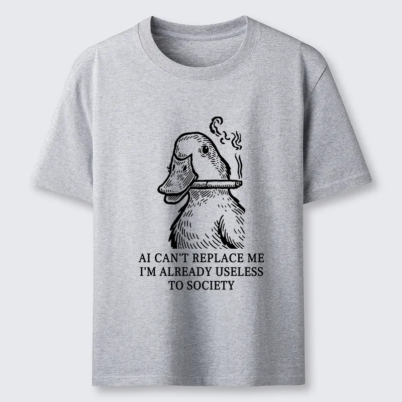 Tokyo-Tiger Smoking Duck Funny Classic T-Shirt