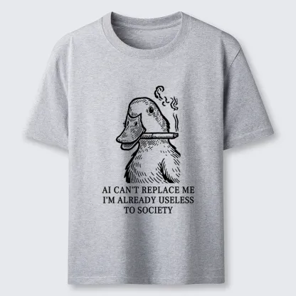 Tokyo-Tiger Smoking Duck Funny Classic T-Shirt