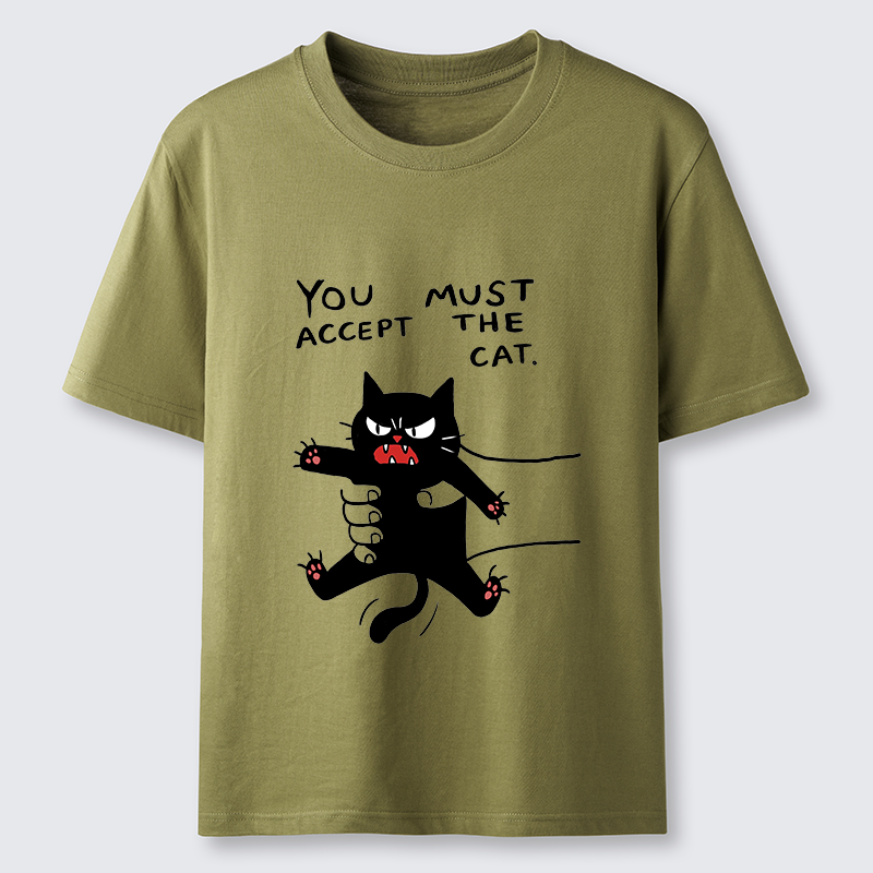 Tokyo-Tiger Accept This Cat Classic T-Shirt