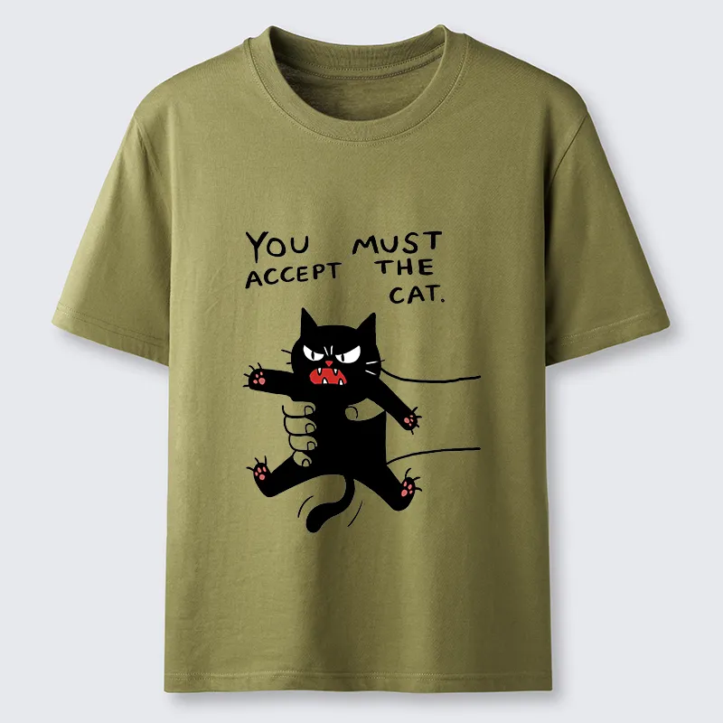 Tokyo-Tiger Accept This Cat Classic T-Shirt