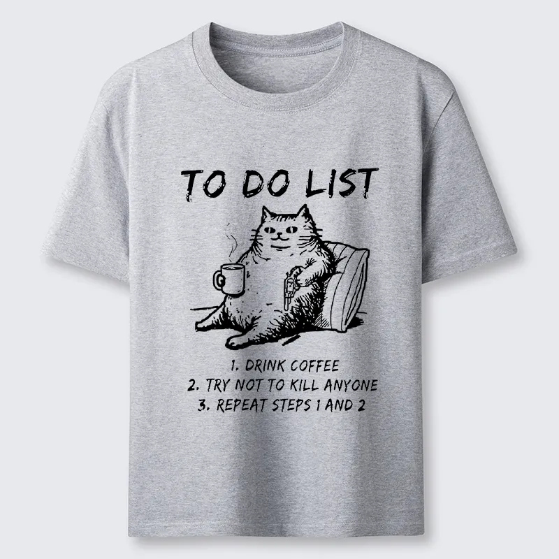 Tokyo-Tiger Cat's To-Do List Classic T-Shirt