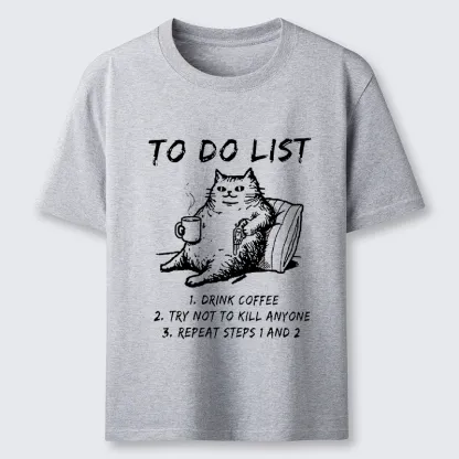 Tokyo-Tiger Cat's To-Do List Classic T-Shirt