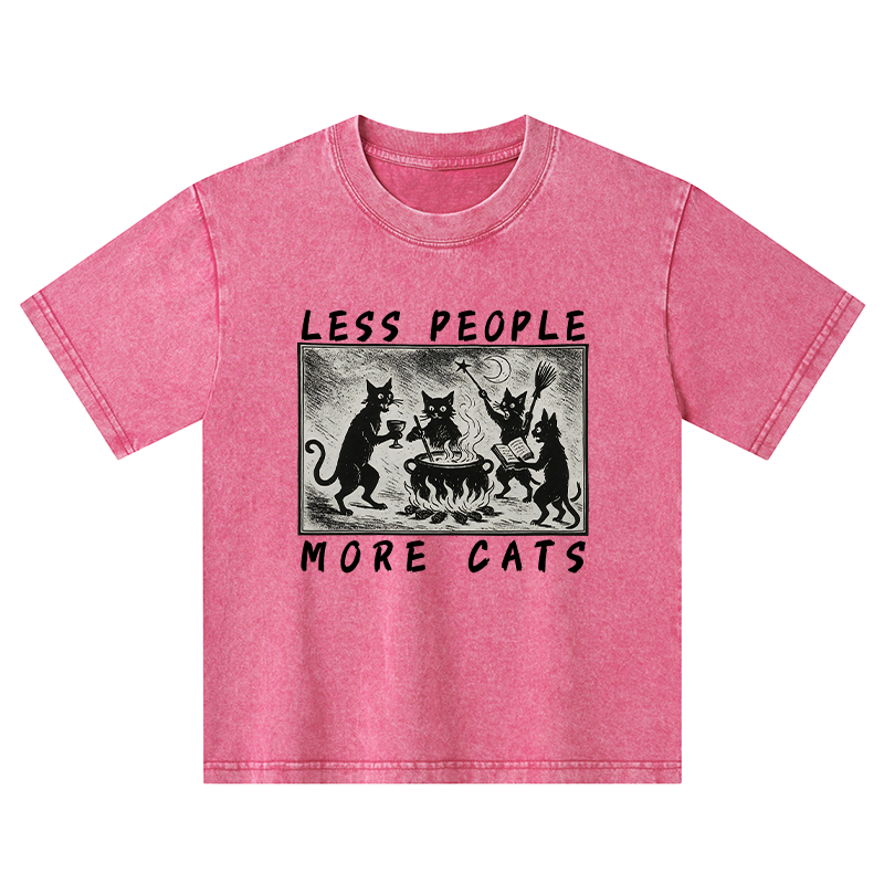 Tokyo-Tiger Cat Sacrifice Ceremony Kids Washed T-Shirt