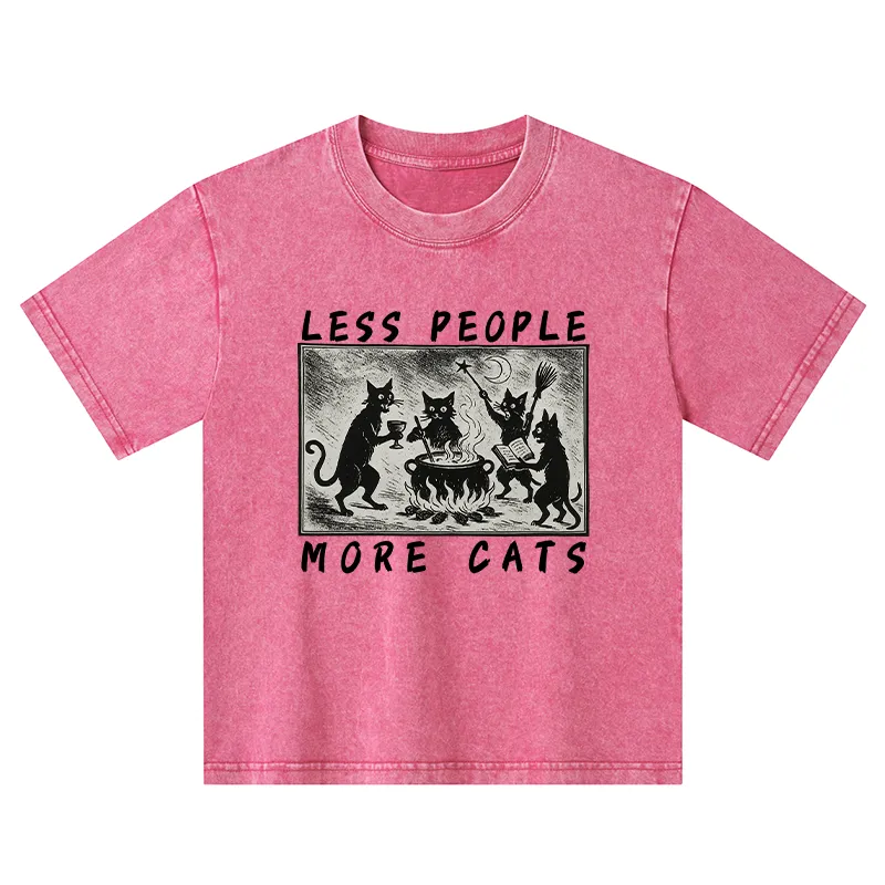 Tokyo-Tiger Cat Sacrifice Ceremony Kids Washed T-Shirt