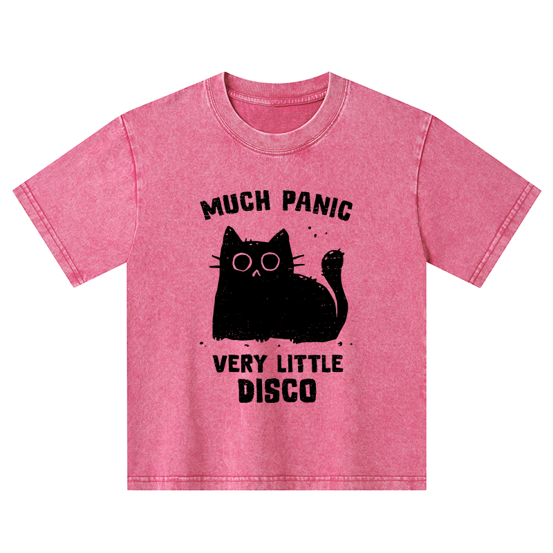 Tokyo-Tiger More Disco Funny Kids Washed T-Shirt
