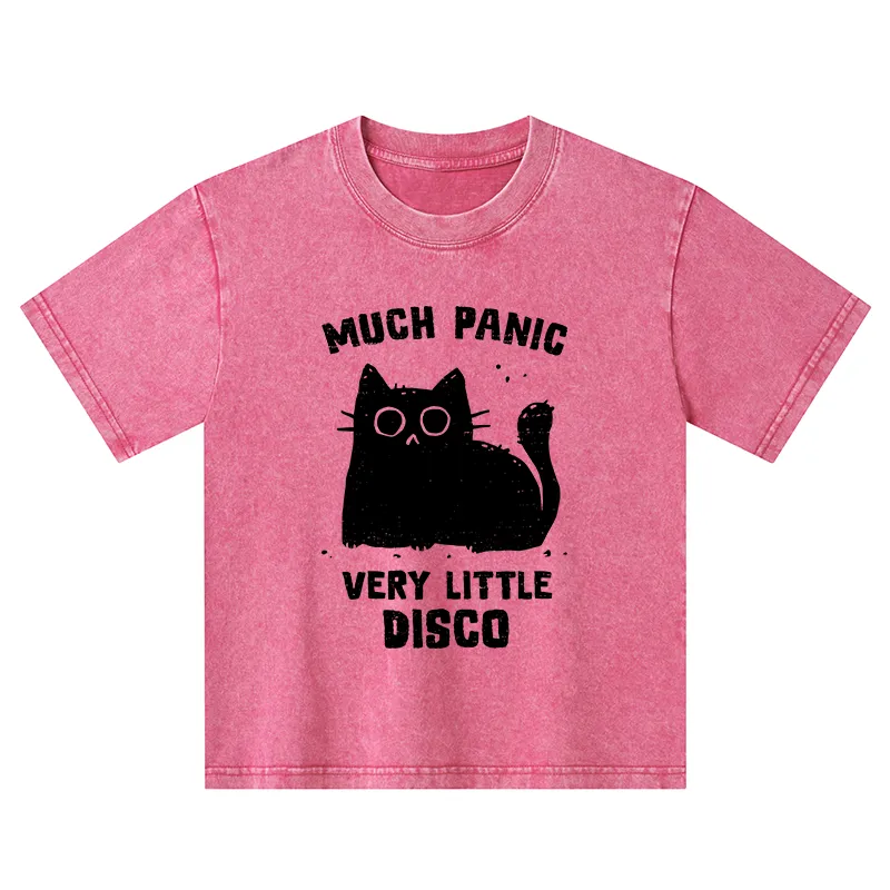 Tokyo-Tiger More Disco Funny Kids Washed T-Shirt