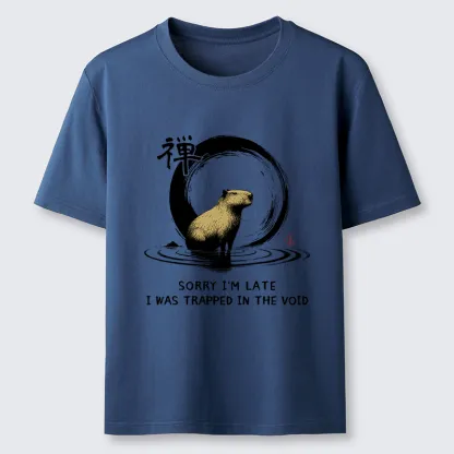 Tokyo-Tiger Zen Capybara Was Trapped In The Void Classic T-Shirt