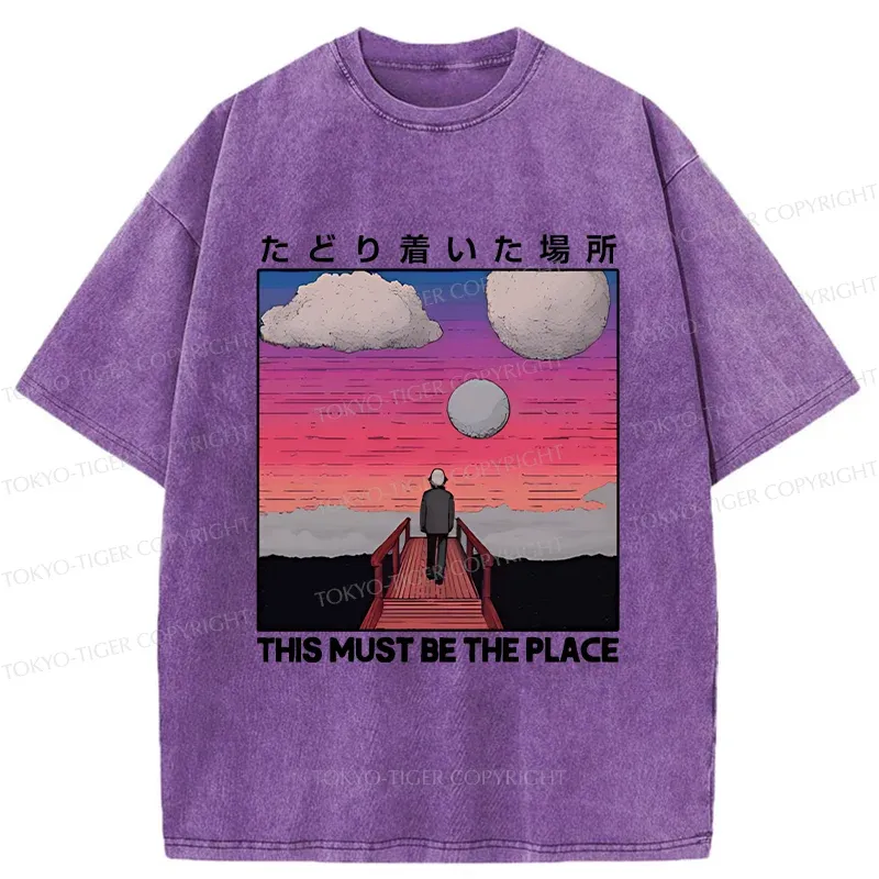 Tokyo-Tiger The Final Place Washed T-Shirt