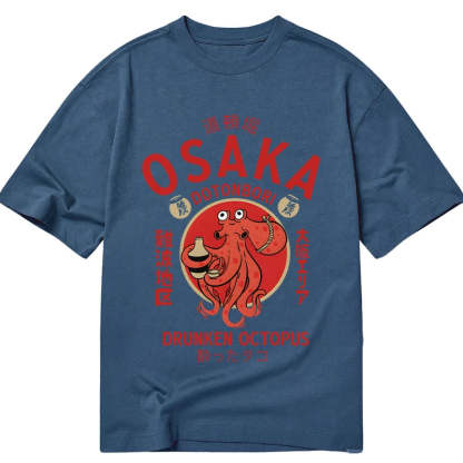 Tokyo-Tiger Drunken Octopus Japan Classic T-Shirt